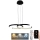 Lámpara colgante LED regulable con cable LED/50W/230V 3000-6500K + mando a distancia