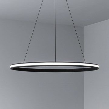 Lámpara colgante LED regulable con cable LED/55W/230V 3000-6500K Ø 60 cm + control remoto