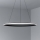 Lámpara colgante LED regulable con cable LED/55W/230V 3000-6500K Ø 60 cm + control remoto