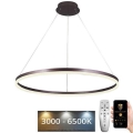 Lámpara colgante LED regulable con cable LED/55W/230V 3000-6500K Ø 80 cm + mando a distancia