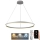 Lámpara colgante LED regulable con cable LED/55W/230V 3000-6500K Ø 80 cm + mando a distancia
