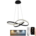Lámpara colgante LED regulable con cable LED/70W/230V 3000-6500K Ø 55 cm + mando a distancia