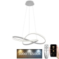 Lámpara colgante LED regulable con cable LED/70W/230V 3000-6500K Ø 55 cm + mando a distancia