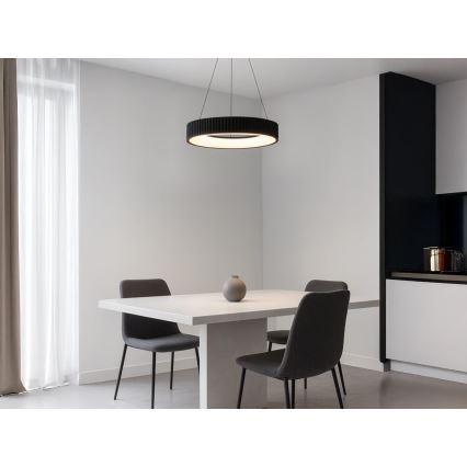 Lámpara colgante LED regulable con cable LED/75W/230V 3000-6500K Ø 49 cm + mando a distancia