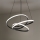 Lámpara colgante LED regulable con cable LED/90W/230V 3000-6500K Ø 47 cm + mando a distancia