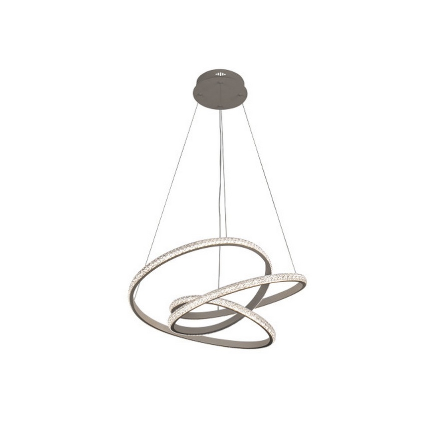 Lámpara colgante LED regulable con cable LED/90W/230V 3000-6500K Ø 47 cm + mando a distancia