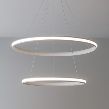 Lámpara colgante LED regulable con cable LED/90W/230V 3000-6500K Ø 60 cm + mando a distancia