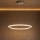 Lámpara colgante LED regulable con cable LED/90W/230V 3000-6500K Ø 60 cm + mando a distancia
