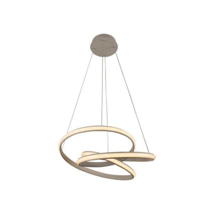Lámpara colgante LED regulable suspendida por cable LED/85W/230V 3000-6500K Ø 49 cm + mando a distancia