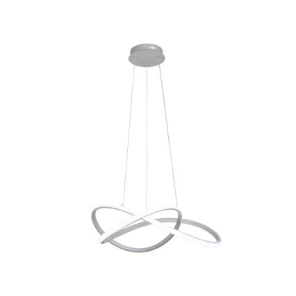 Lámpara colgante LED regulable con cable LED/85W/230V 3000-6500K Ø 60 cm + mando a distancia