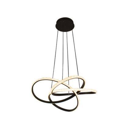 Lámpara colgante LED regulable con suspensión por cable LED/95W/230V 3000-6500K Ø 57 cm + mando a distancia