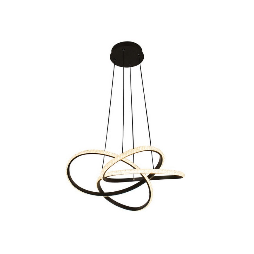 Lámpara colgante LED regulable con suspensión por cable LED/95W/230V 3000-6500K Ø 57 cm + mando a distancia