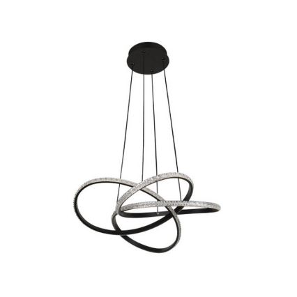 Lámpara colgante LED regulable con suspensión por cable LED/95W/230V 3000-6500K Ø 57 cm + mando a distancia