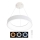 Lámpara colgante LED regulable en cable NEST LED/40W/230V 3000-6500K blanca + mando a distancia