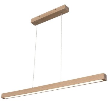 Lámpara colgante LED regulable en cable SMAL LED/28,5W/230V roble
