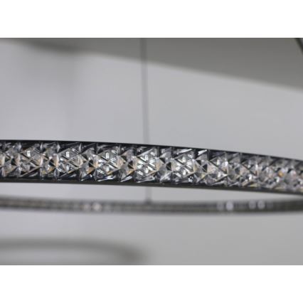 Lámpara colgante LED regulable sobre cable LED/150W/230V 3000-6500K + mando a distancia