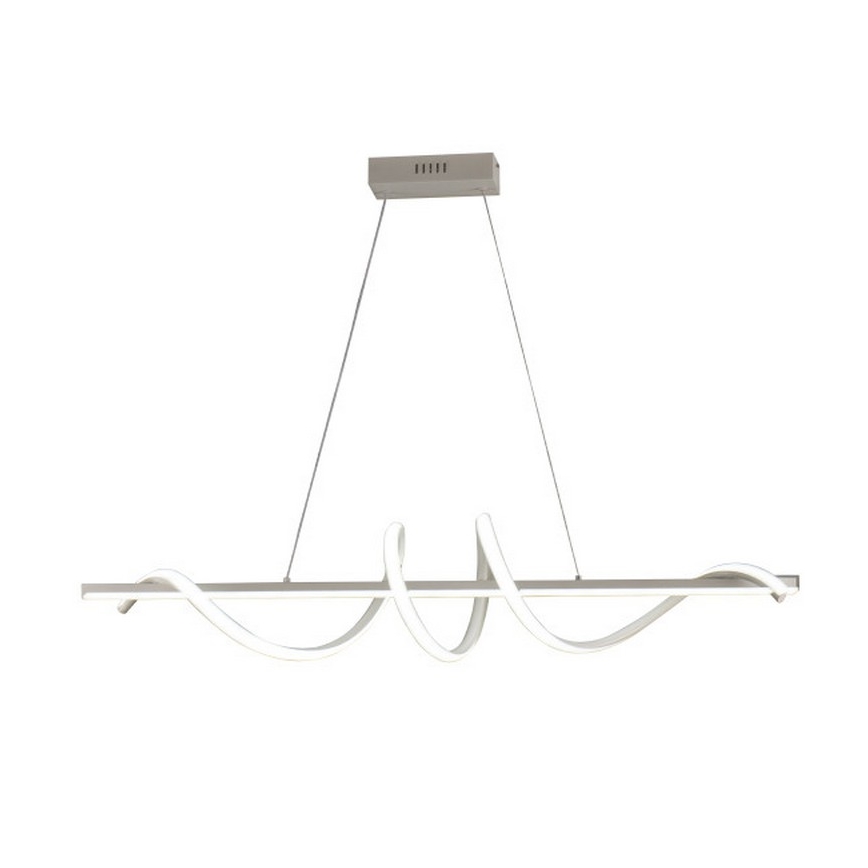 Lámpara colgante LED regulable suspendida por cable LED/50W/230V 3000-6500K 100 cm + mando a distancia