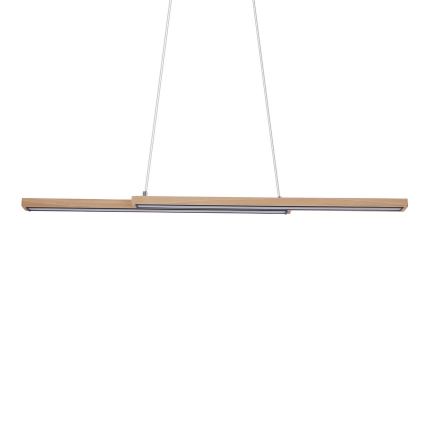Lámpara colgante LED SENTO LED/19W/230V madera