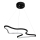Lámpara colgante LED sobre cable ARTISAN LED/36W/230V 4000K negra