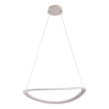 Lámpara colgante LED suspendida por cable CASHMERE LED/40W/230V Ø 59,5 cm beige