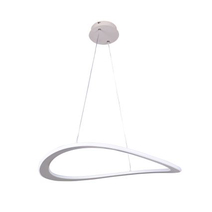 Lámpara colgante LED suspendida por cable CASHMERE LED/40W/230V Ø 59,5 cm beige