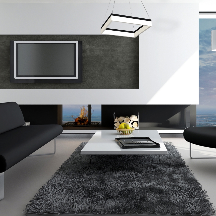 Lámpara colgante LED suspendida por cable NERO LED/32W/230V