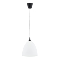 Lámpara colgante LERA 1xE27/15W/230V negro