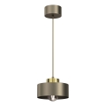 Lámpara colgante MARTI 1xE27/15W/230V latón/dorado