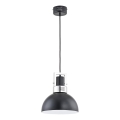 Lámpara colgante MEGEN 1xE27/15W/230V negro