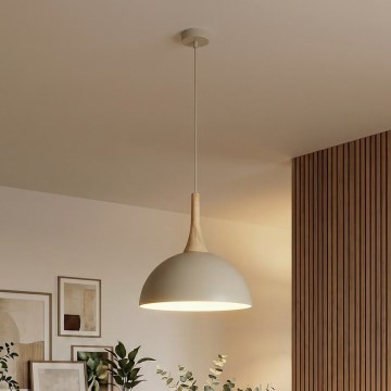 Lámpara colgante NAUTICA con cable 1xGX53/12W/230V beige