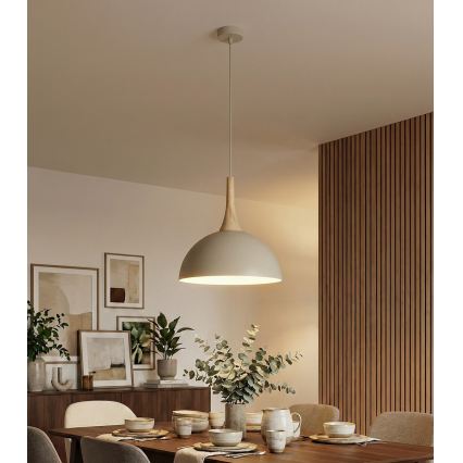 Lámpara colgante NAUTICA con cable 1xGX53/12W/230V beige