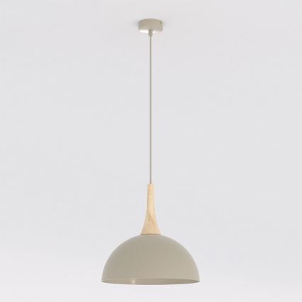 Lámpara colgante NAUTICA con cable 1xGX53/12W/230V beige