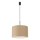 Lámpara colgante NEVIA con cable, 1x E27/15W/230V, Ø 40 cm, taupe