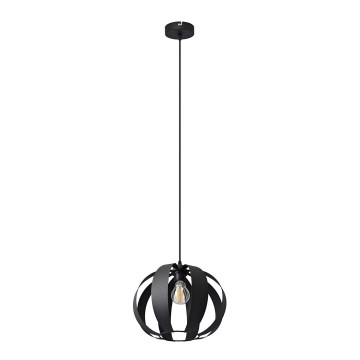 Lámpara colgante NEWTON 1xE27/15W/230V negro