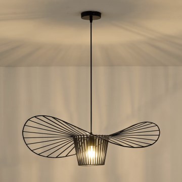 Lámpara colgante OGGI 1xE27/40W/230V diá. 60 cm negro