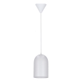 Lámpara colgante OSS 1xE27/40W/230V blanco