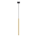 Lámpara colgante PASTELO 1xG9/8W/230V dorado