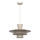 Lámpara colgante PLATO con cable 1xE27/15W/230V beige