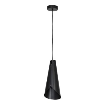 Lámpara colgante ROLL 1 1xE27/60W negro
