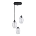 Lámpara colgante SEBO 3xE27/15W/230V