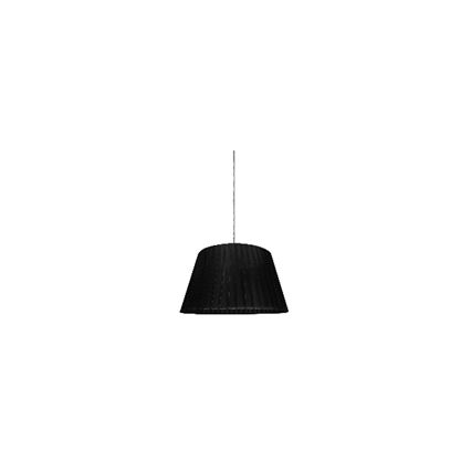Lámpara colgante TIZIANO 1xE27/60W/230V negro