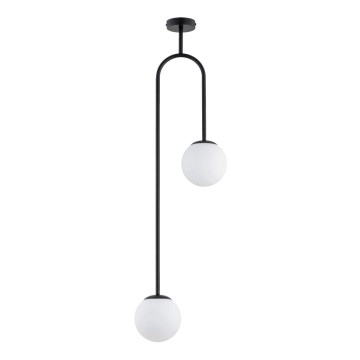 Lámpara colgante VECTOR 2xE14/10W/230V negro