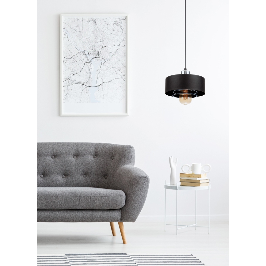 Lámpara colgante VEST 1xE27/60W/230V