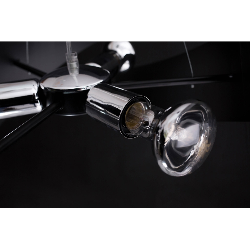 Lámpara colgante VIENO 3xE27/15W/230V blanco