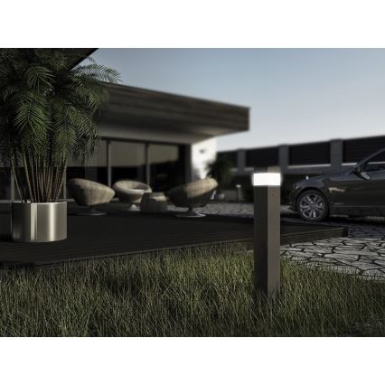 Lámpara con sensor exterior 1xE14/60W/230V IP44