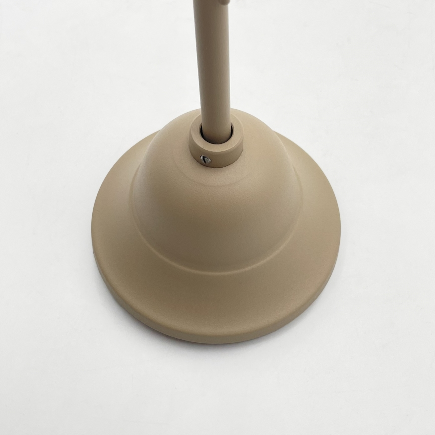 Lámpara de araña con cadena ANTON 6xE14/60W/230V beige