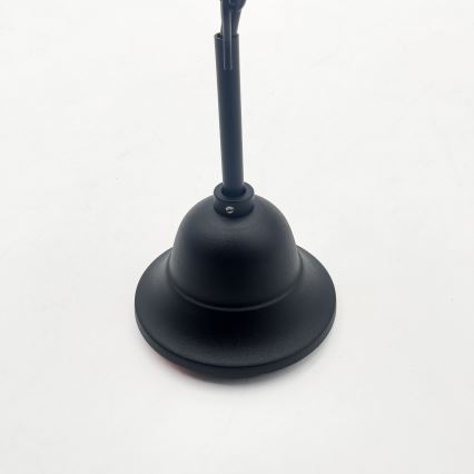 Lámpara de araña con cadena ANTON 8xE14/60W/230V negra