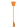 Lámpara de araña de cable 1xE27/60W/230V naranja
