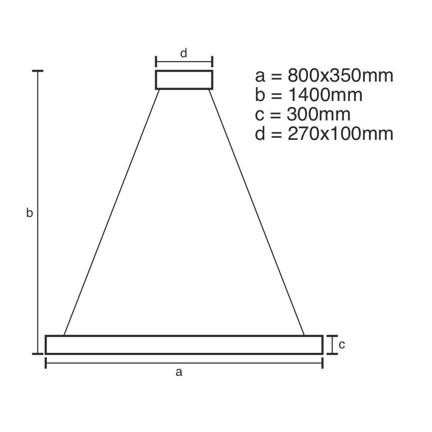 Lámpara de araña de cristal LED regulable en cadena LED/90W/230V + mando a distancia