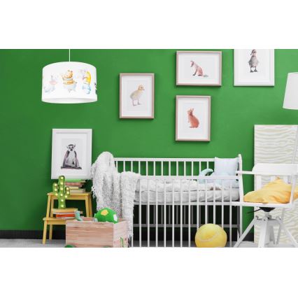 Lámpara de araña infantil CIRCUS 1xE27/60W/230V